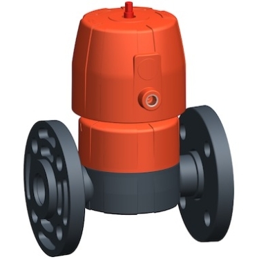 氣動隔膜閥，+GF+標準型氣動隔膜閥、GF隔膜閥