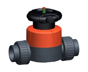 +GF+514型隔膜閥，PVC-U 無(wú)油 帶Rc內(nèi)螺紋承插端